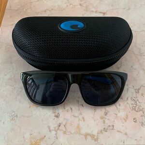 Costa Cheeca Sunglasses, Black w/ Grey Polycarbonate Lens